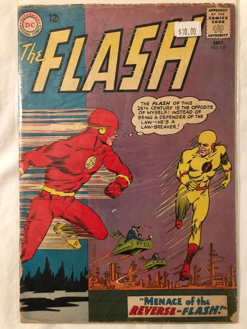 The Flash #139 Vol 1 1st App Professor Zoom - 1963