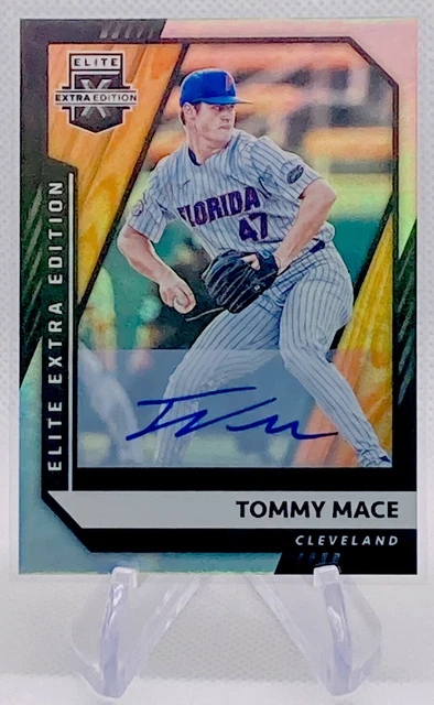 2021 Elite Extra Edition Tommy Mace Base Signatures Insert Auto #69 - Guardians