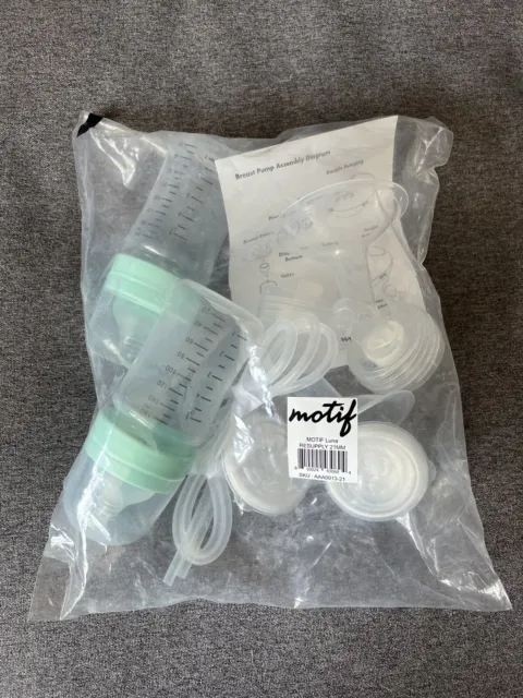 Motif Spectra Replacement Parts for Breast Pump 21mm Flange Tubes Shields Valves