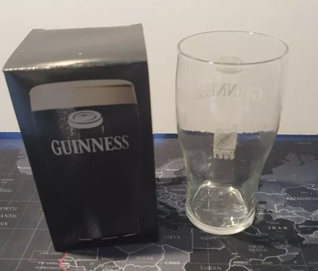 New in Box Guinness Rugby World Cup Pint Glass