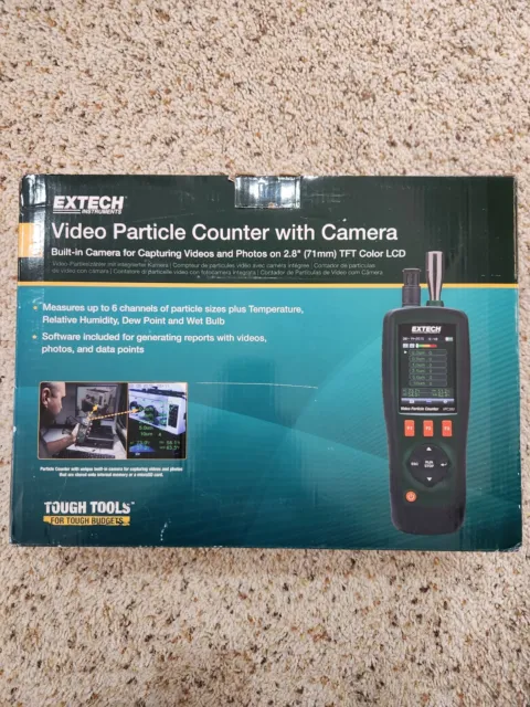 Extech VPC300 Video Particle Counter with Camera.
