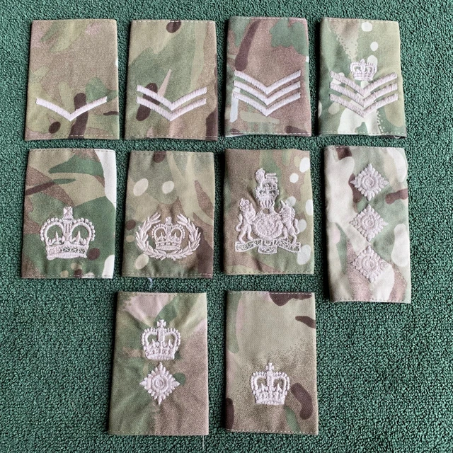 Olive Rank Slides - Other Ranks And Non Commissioned Officers – Scots - Foto 5