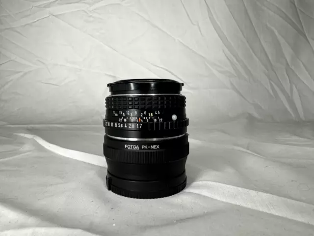 pentax smc pentax 50mm f1.7 standard lens
