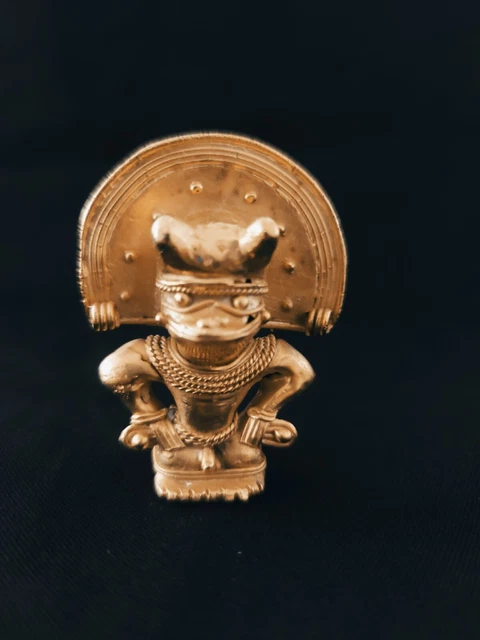 Pre-Colombian-Tumbaga-Tairona  Antropomorfic Pendant