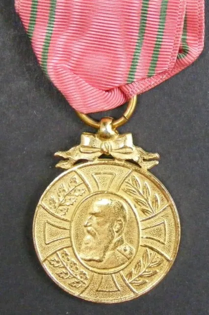 Medal: Belgium: Leopold I Commemorative Medal 1865-1905. Possible replica