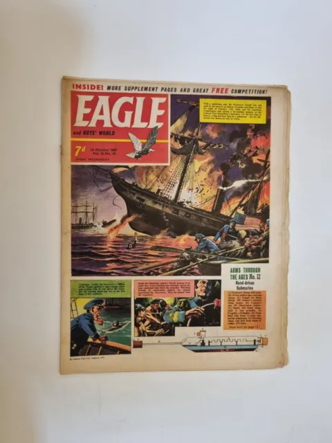 Eagle Comic 16th October 1965 Vol. 16 No. 42