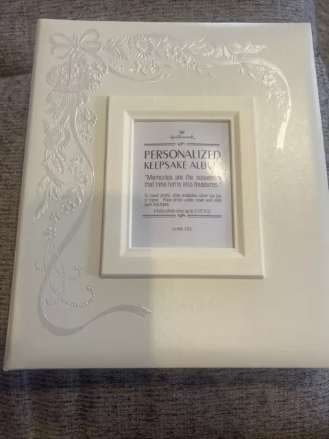 Hallmark Wedding Album Photo Album  Scrapbook Book  New