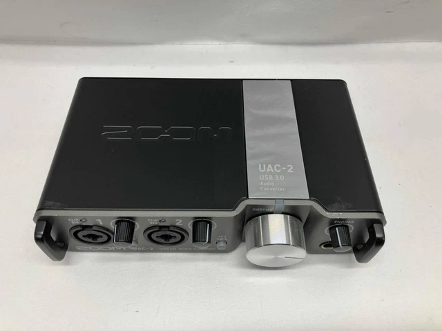 ZOOM UAC-2 USB 3.0 Audio Interface High Resolution Recording Japan