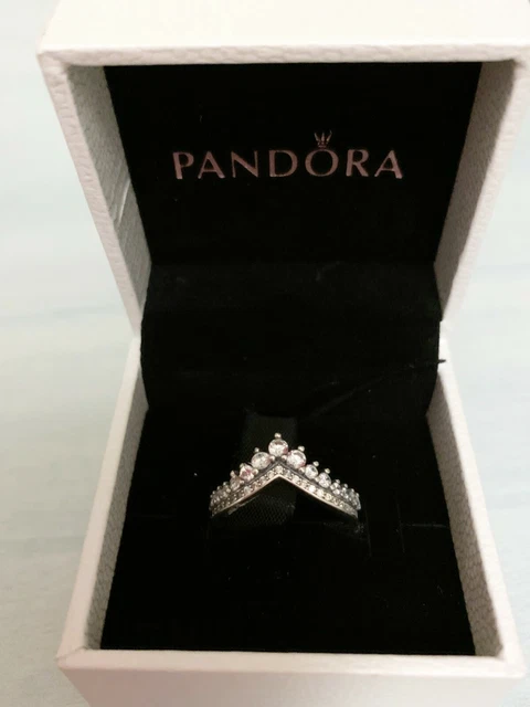 ANELLO PANDORA DESIDERIO Principesco misura 54 Originale 197736CZ