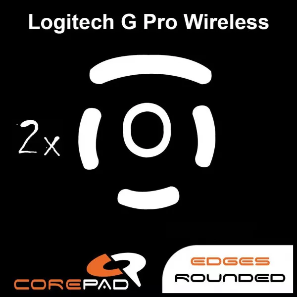 Corepad Skatez Logitech G Pro Wireless Souris Pieds Patins Téflon Hyperglides