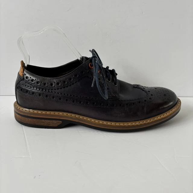 CLARKS MEN ** Pitney LIMIT Navy Combi - Brogue Trendy  display picture 2