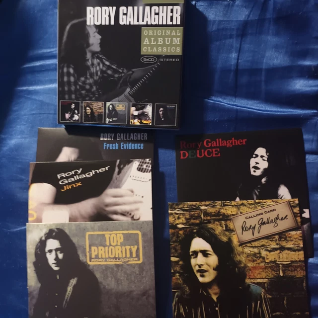 RORY GALLAGHER-ORIGINAL ALBUM Classics-5-CD-Box-ungespielt EUR 9,50 ...