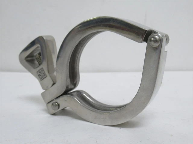232384 New-No Box; WCB-Flow 119-30 Sanitary Clamp SS-304; Size: 2"; 13MHHM-7
