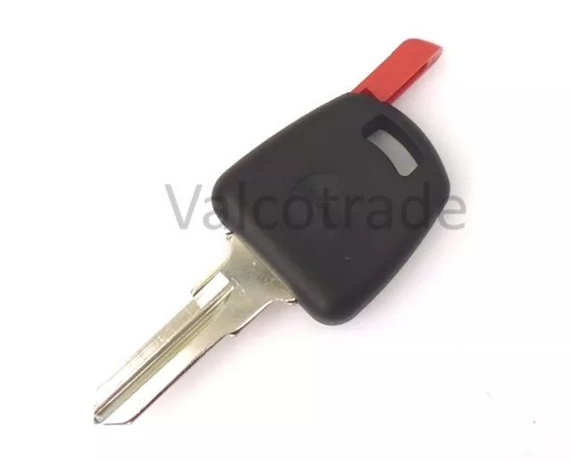 Key Blank for Peugeot Speedfight & Vivacity. New Uncut Key with Immo Chip Holder