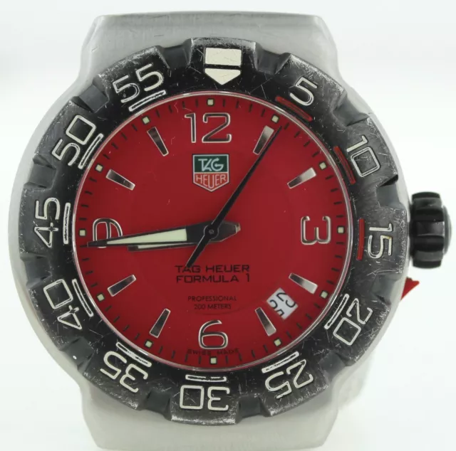 AUTHENTIC TAG HEUER Formula 1 wac1113 xm2356 Wrist Watch for Men