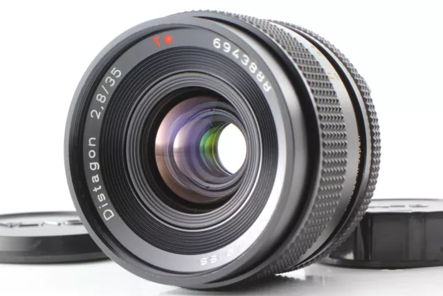 ⏯【 Mint 】 Contax Carl Zeiss Distagon T 35mm F/2.8 Mmj Mf Objektiv C/Y Berg Aus