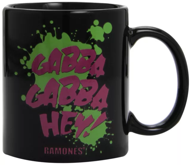 RAMONES - Gabba Gabba Hey! - Tasse - Coffee Mug - Kaffeebecher - Neu