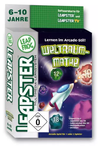 Leapfrog Leapster Software Arcade Game Weltraum-Mathe