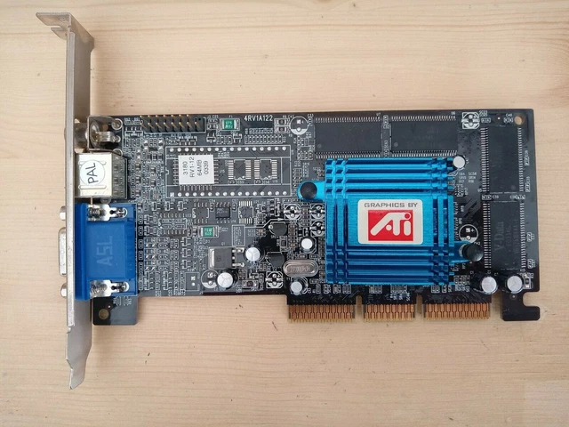 Carte Graphique SIS 6326 AGP 4Mo - Ancienne Génération, Testée, Pour PC Rétro