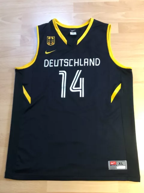 Deutschland Dirk Nowitzki DBB Basketball Nike Authentic NBA Trikot Jersey XL