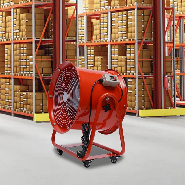 220V Industrieller Kommerzieller Metall Axialventilator, Luftgebläse Belüftun