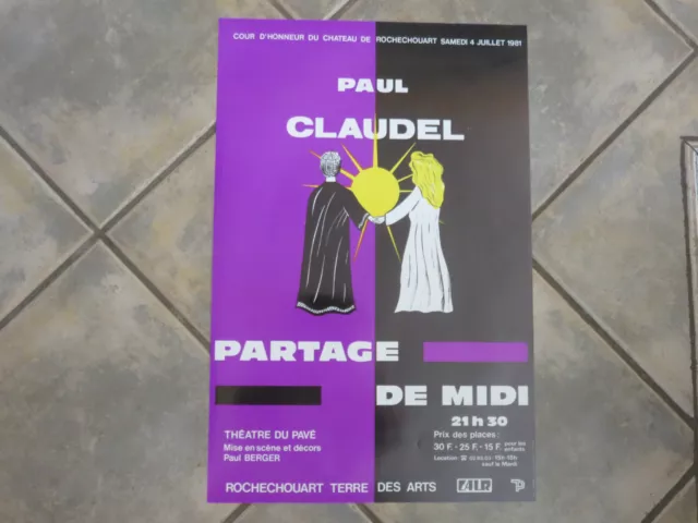 Lot de 100 affiches d'expositions  au Chateau de Rochechouart époque  20 ème. 2