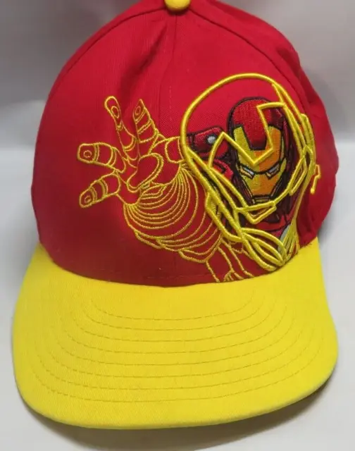 New Era Iron Man 9fifty Snapback Hat Adjustable Marvel Comics Hero Avengers