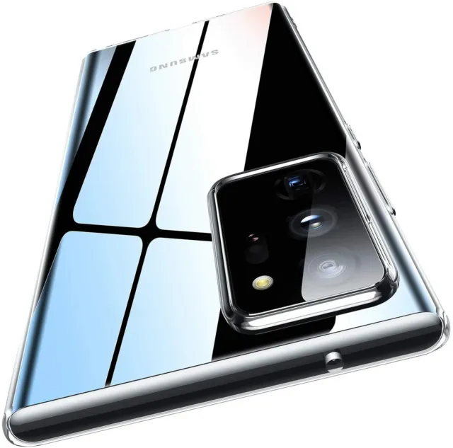 Hülle für Samsung Galaxy Note 20 Ultra Silikon Schutzhülle Slim Case Transparent