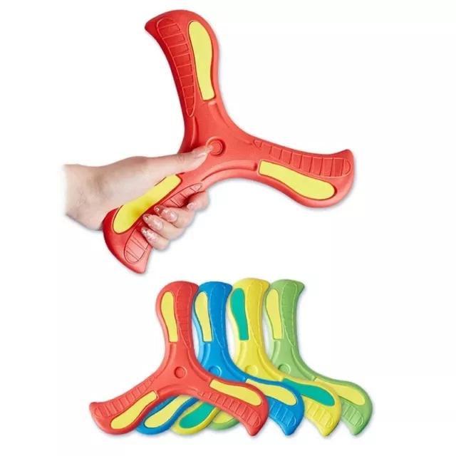 Children Boomerang Soft Three-leaf Cross Adult-kids Interactive Outdoor Toy Earl