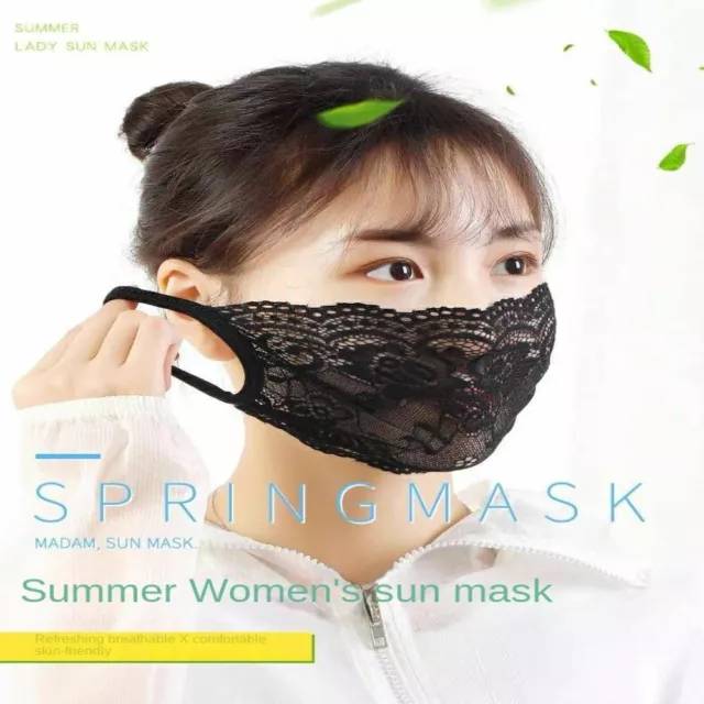 Texture Fine Mesh Mask Breathable Cool Feeling Mask Sunscreen Mask