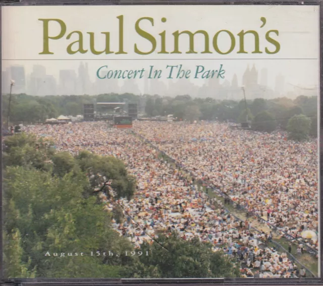 PAUL SIMON "Paul Simon's Concert In The Park" 2CD-Album