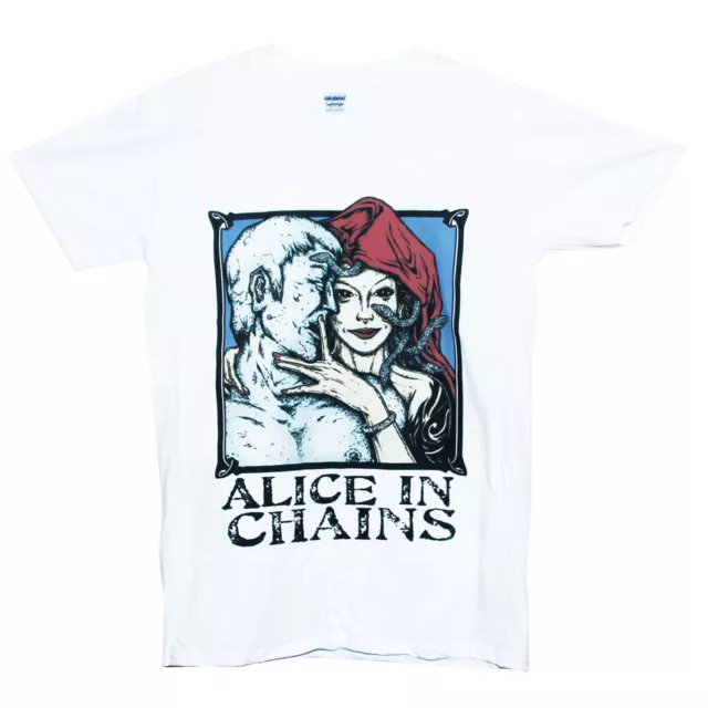 T-shirt Alice In Chains alternativa rock grunge metallo unisex manica corta S-2XL