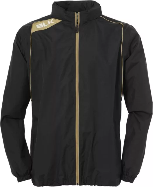 BLK Kids Rain Jacket Clothing Team Sport Sports Jacket Training, Black / Gold 14