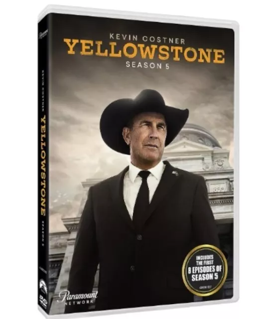 Yellowstone Season-Fi-ve (Season-5DVD, Brand New, 4-Disc Set)  USA
