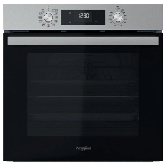 whirlpool four intégrable multifonction 71l 60cm catalyse inox OMR58CU1SX