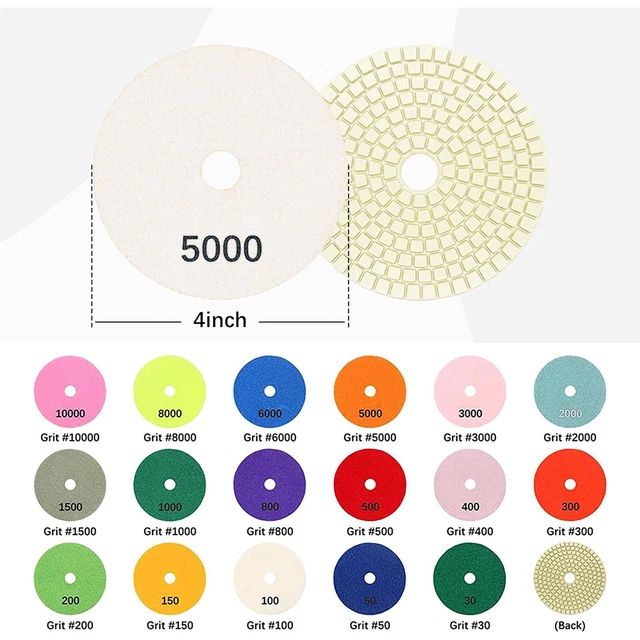 Practical Granite Stone Polishing Pads Diamond Polishing Tools Wet/Dry