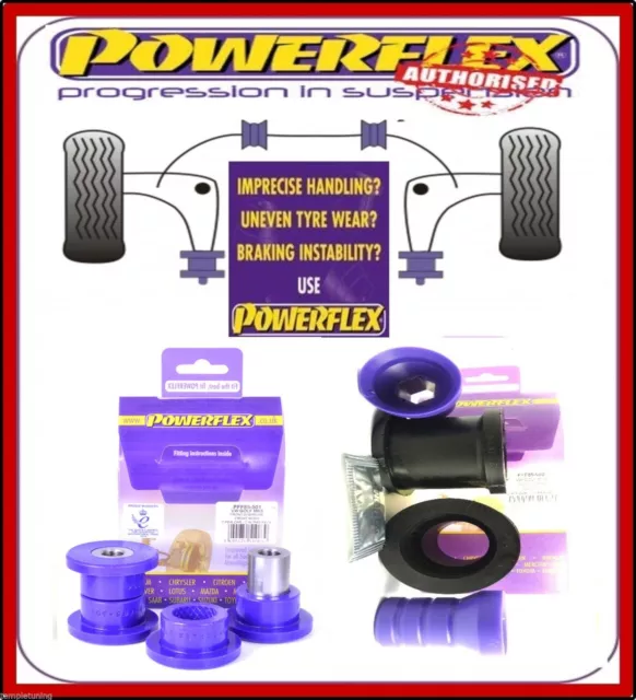 Powerflex Poly Front Wishbone Bush Kit Pff85-501/502 For Audi S3 Mk2 8p (2006-on