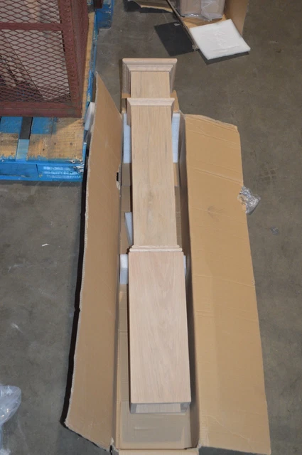 Oak Banister Post