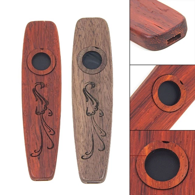 ARMONICA IN LEGNO kazoo flauto per principianti strumento musicale