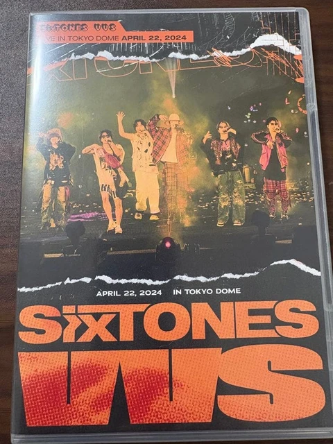SIXTONES LIVE IN TOKYO DOME DVD VVS $359.97 - PicClick CA