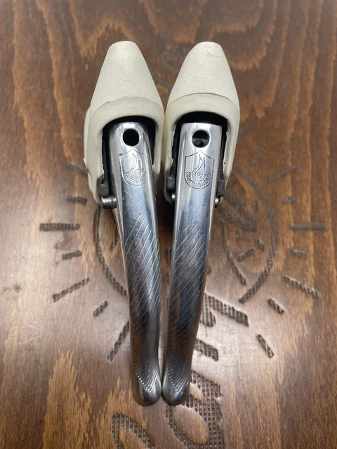 10 Coppie Coprileva Campagnolo Eroica Vintage NOS - Gomma Per Freni Stradali, Nero/Marrone/Bianco