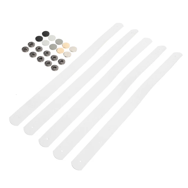 5 Sets Ledergriff Legierung Schrankgriffe Aus Leder Pu Griff Ersatz