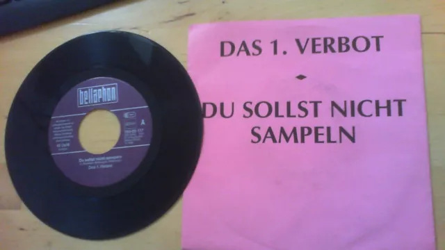 Das 1. Verbot – Du Sollst Nicht Sampeln, 7" vinyl Single 1988