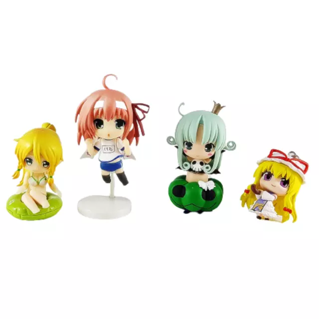 Personaje de anime Mini figura Conjunto de 4 lotes Japón Anime Manga Toy