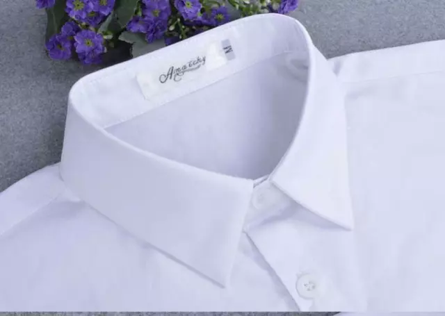 MEN PARTY OFFICE Fake False Collar Choker Necklace Bib Shirt Detachable ...