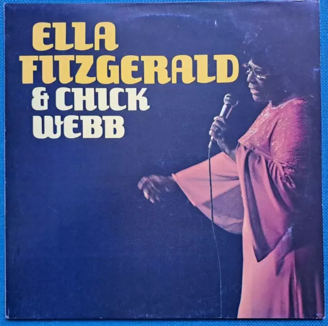 * Ella Fitzgerald & Chick Webb - SELF TITLED 12" VINYL LP ALBUM - NR MINT