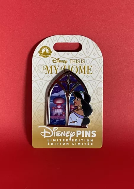 Disney Princess Jasmine This is My Home Pin LE 2500 Aladdin New