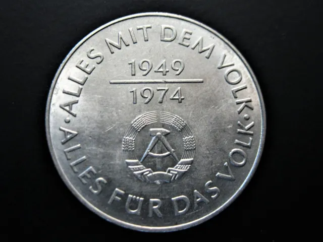 DDR  10 Mark  1974  "Alles für das Volk"