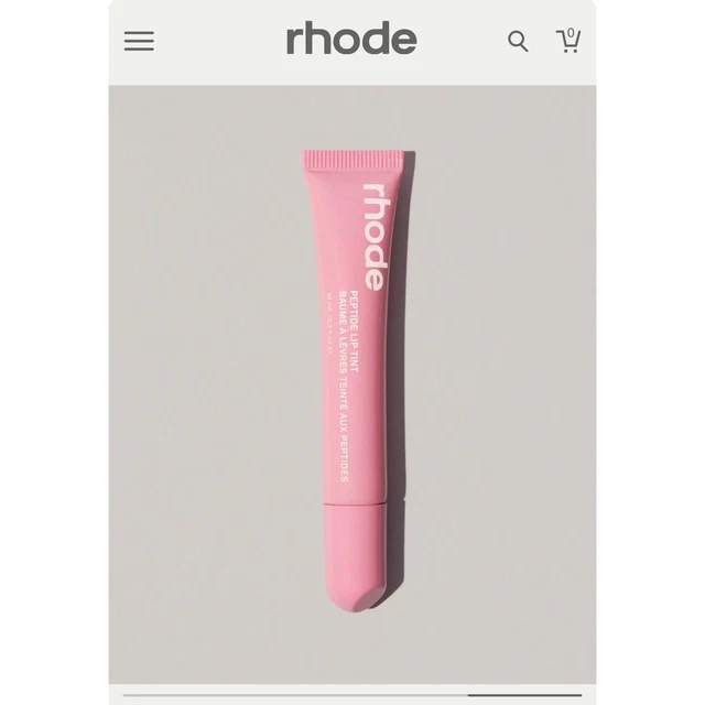 RHODE PEPTIDE LIP Tint Balm Pink Tinted Hydrating Sheer Glossy 15 31 rhode-peptide-lip-tint-balm-pink-tinted-hydrating-sheer-glossy-15-31