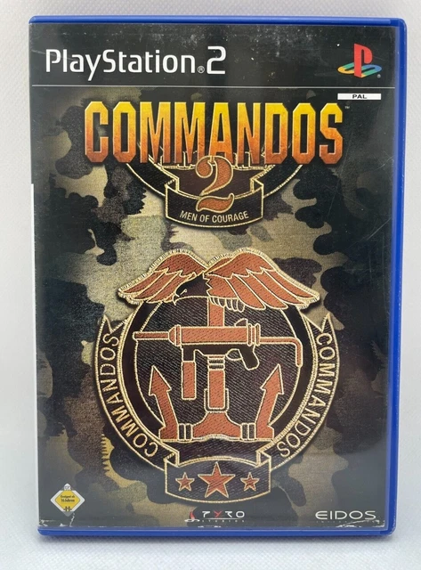 Commandos 2 Men of Courage - PS2 (Sony Playstation 2) IMBALLO ORIGINALE istruzioni